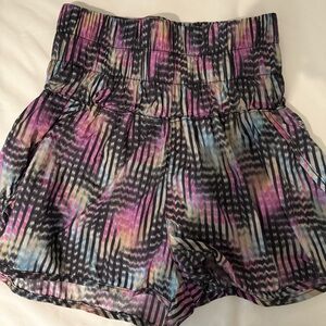 Free People FP Movement Multicolor Patterned Shorts